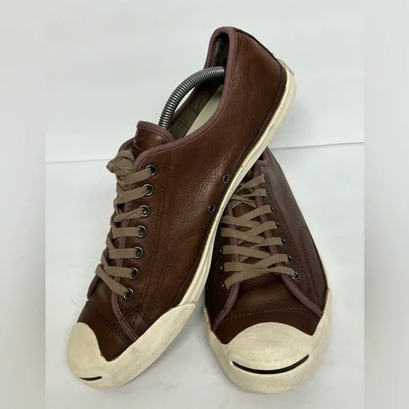 Converse Jack Purcell John Varvatos Leather Ox Sneakers Shoes Men's 12 - Picture 2 of 10